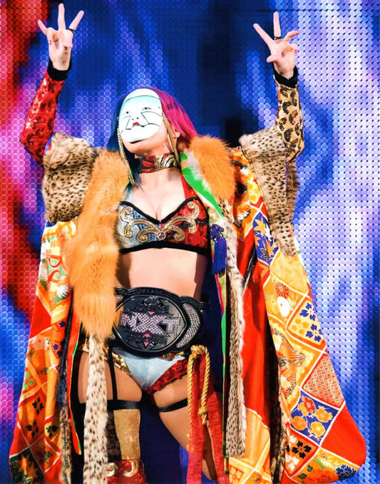 Deposit payment for Asuka signed WWE Wrestling Photo
