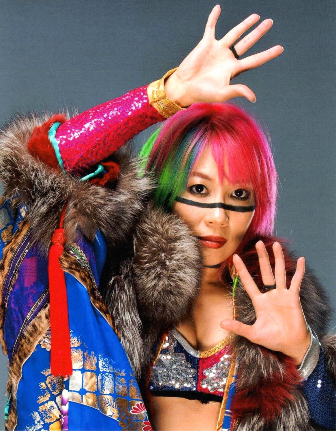 Deposit payment for Asuka signed WWE Wrestling Photo