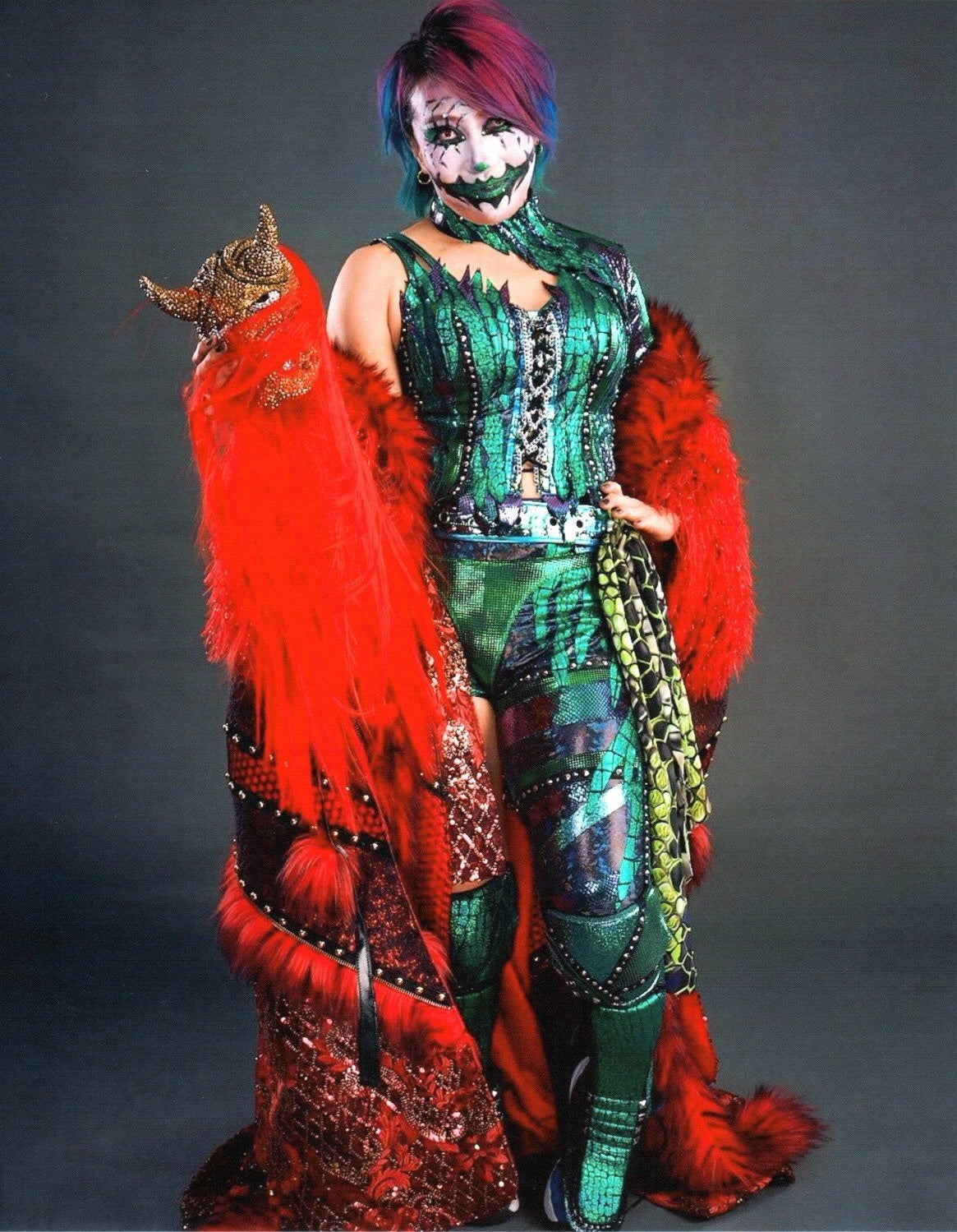 Deposit payment for Asuka signed WWE Wrestling Final Match Photoshoot Photo