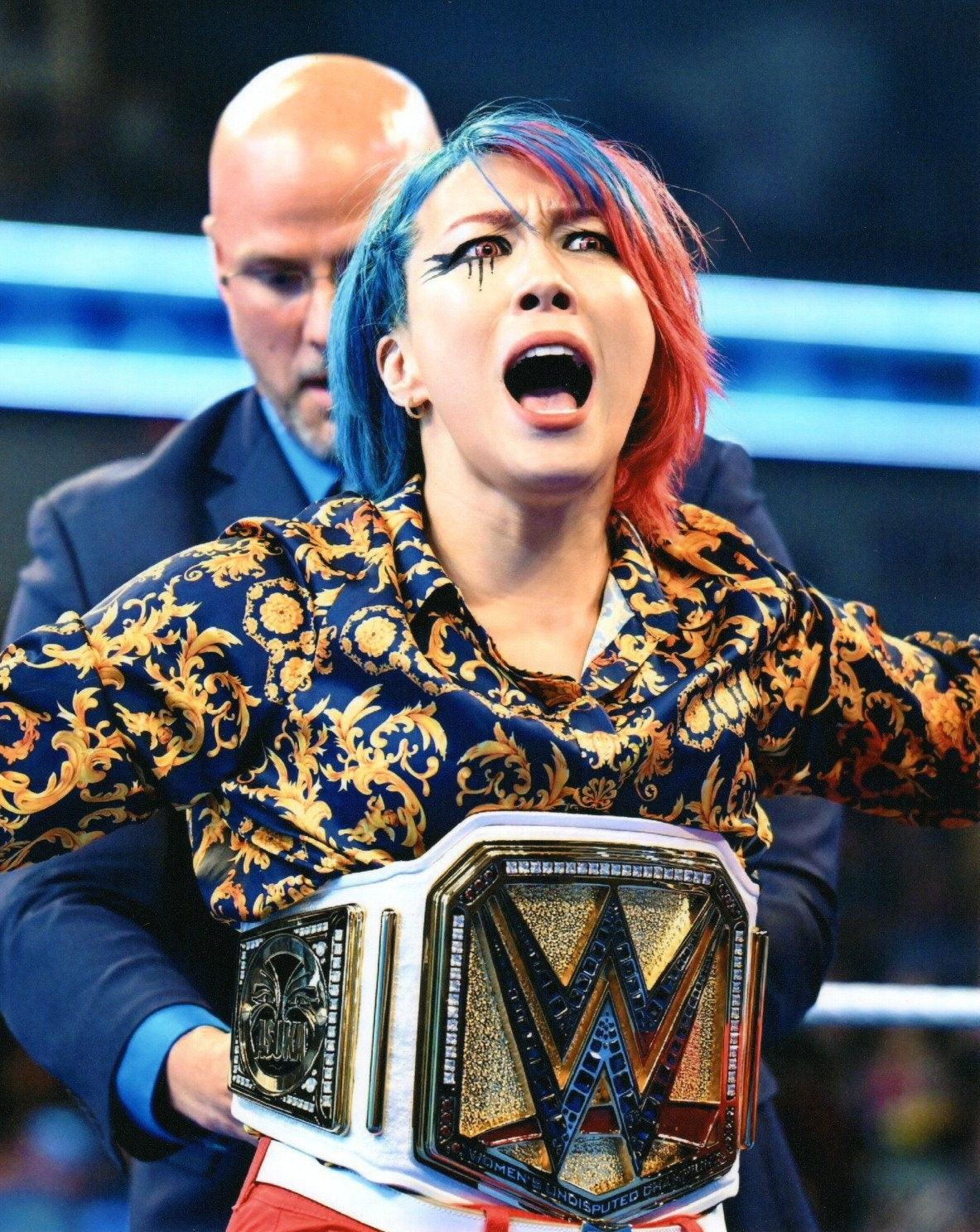 Deposit payment for Asuka signed WWE Wrestling Photo