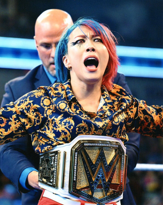 Deposit payment for Asuka signed WWE Wrestling Photo