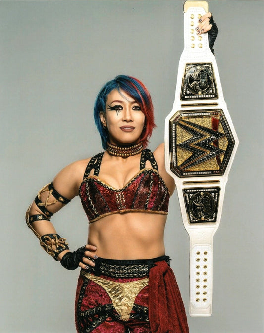 Deposit payment for Asuka signed WWE Wrestling Photo