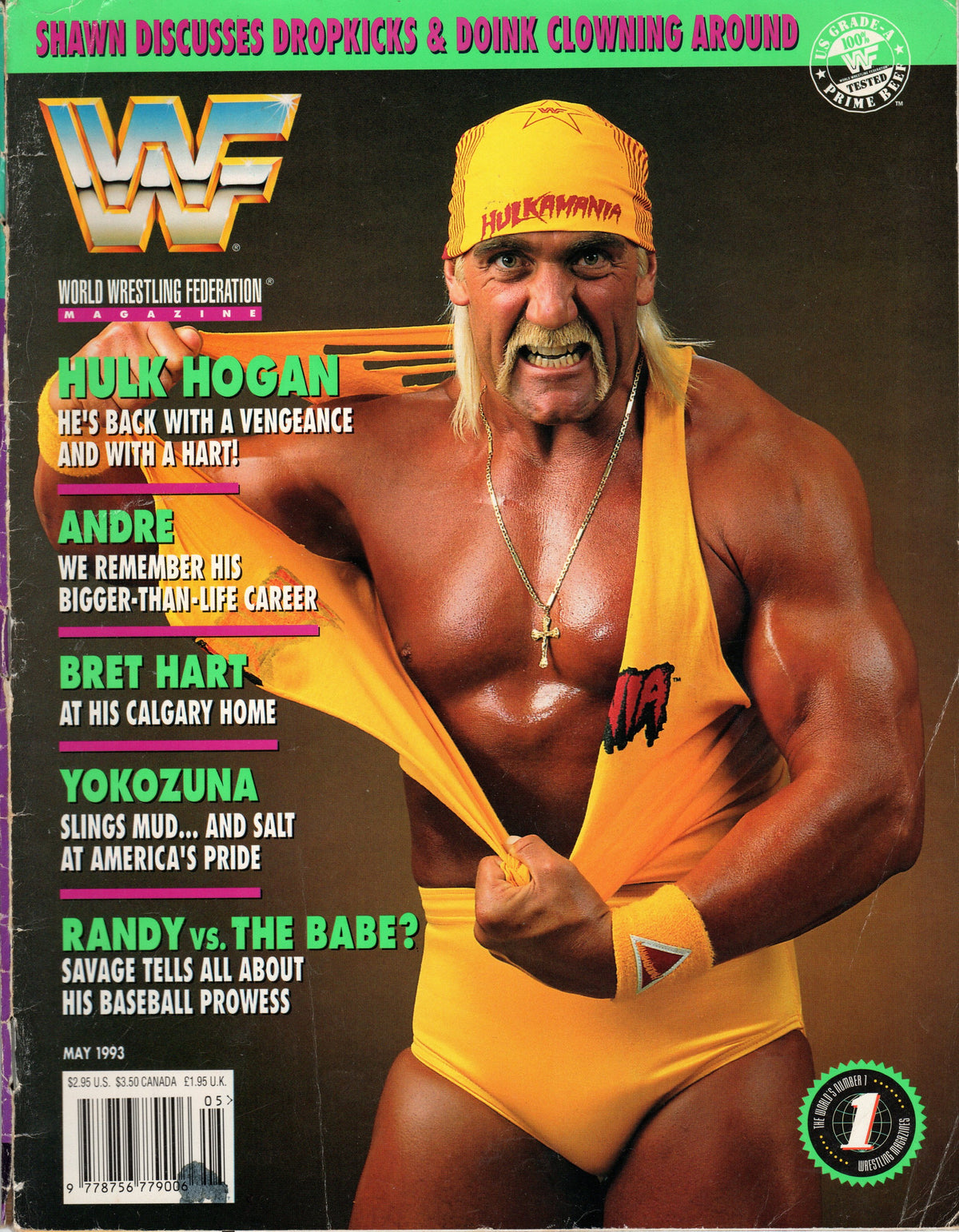 WWF Wrestling Magazine May 1993