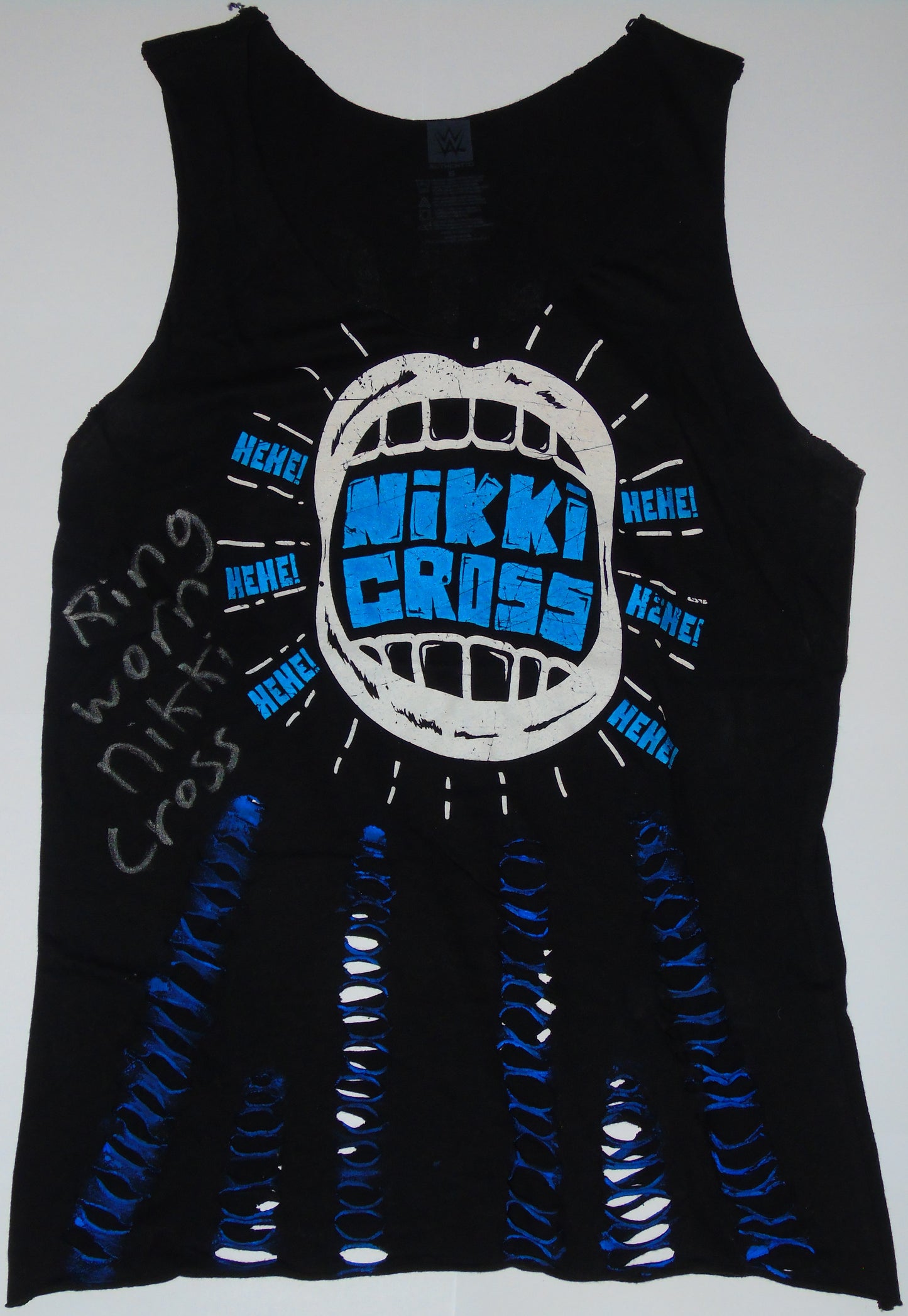 Nikki Cross Ring Worn & Signed WWE Wrestling HEHE T-Shirt