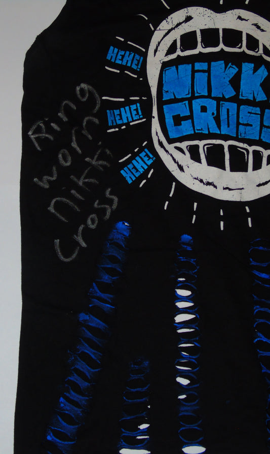 Nikki Cross Ring Worn & Signed WWE Wrestling HEHE T-Shirt