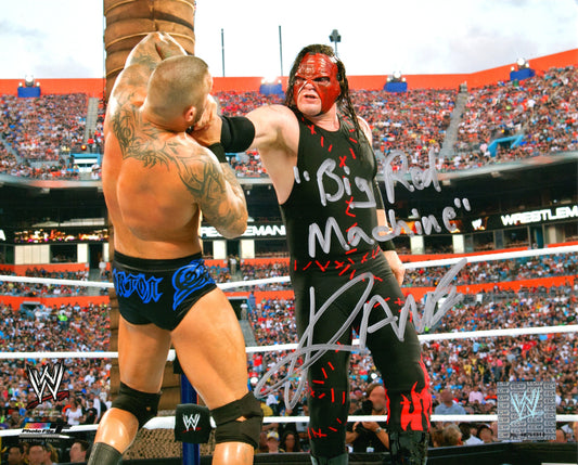 Kane Signed WWE Photo