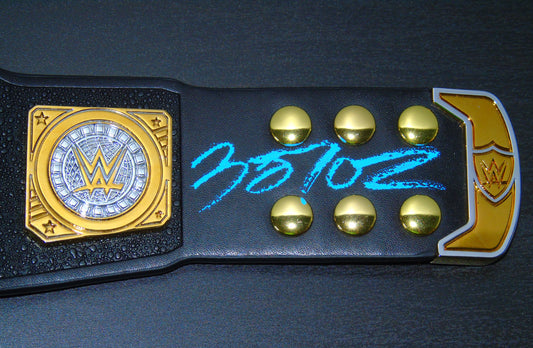 Finn Balor Signed WWE United States Championship Mini Title Belt