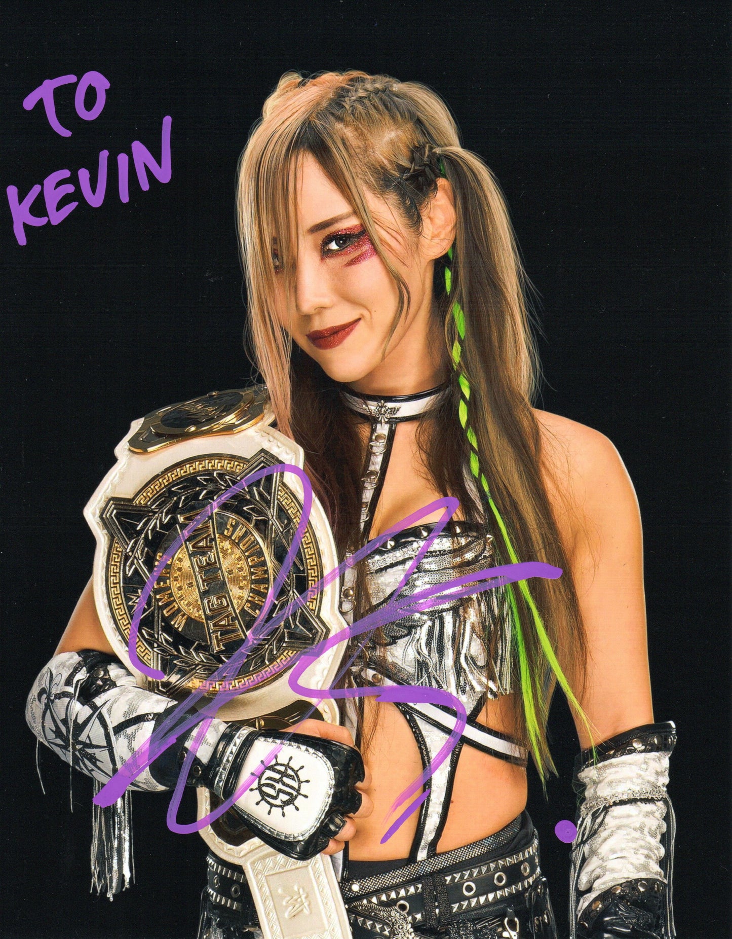 Kairi Sane Signed WWE Photo