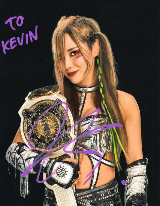Kairi Sane Signed WWE Photo