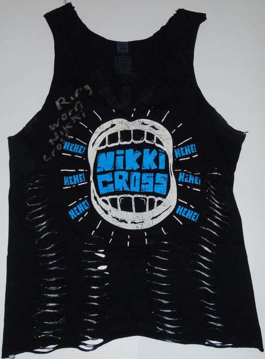 Nikki Cross Ring Worn & Signed WWE Wrestling T-Shirt