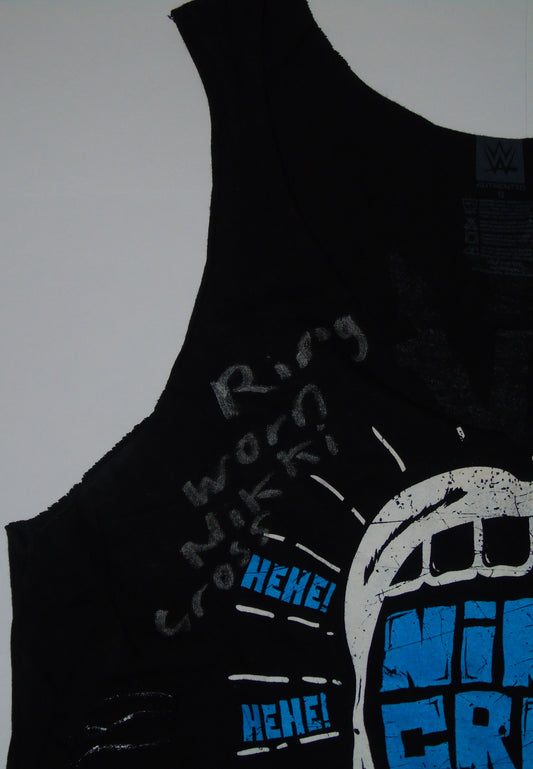Nikki Cross Ring Worn & Signed WWE Wrestling T-Shirt
