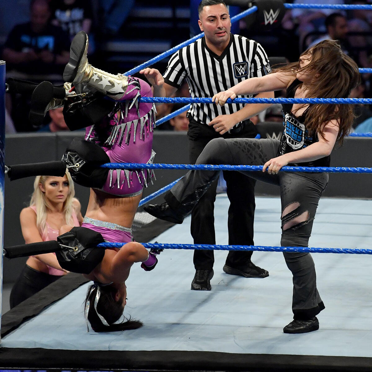 Nikki Cross Ring Worn & Signed WWE Wrestling T-Shirt