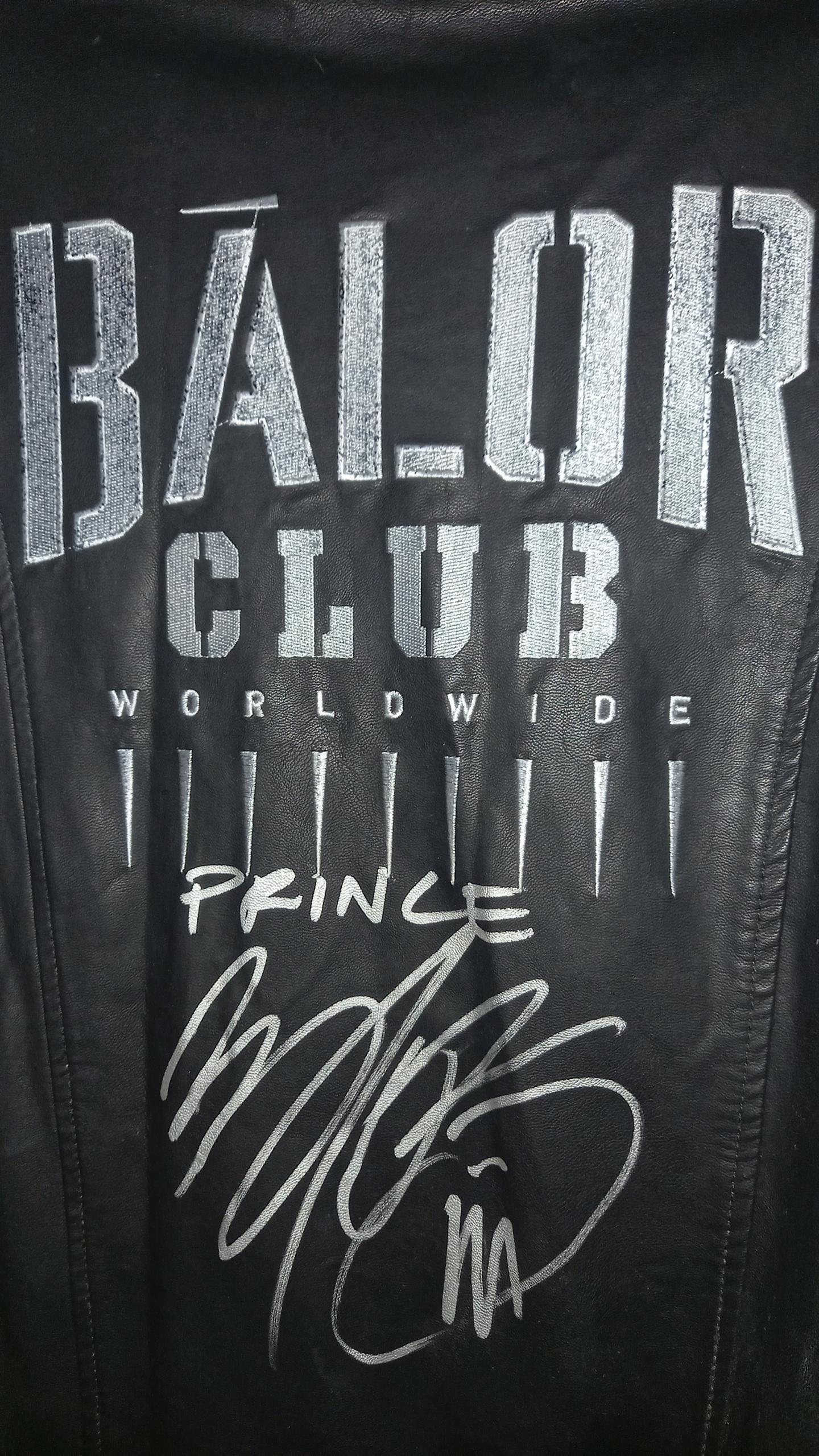 Finn Balor Signed WWE Wrestling Balor Club Worldwide Jacket
