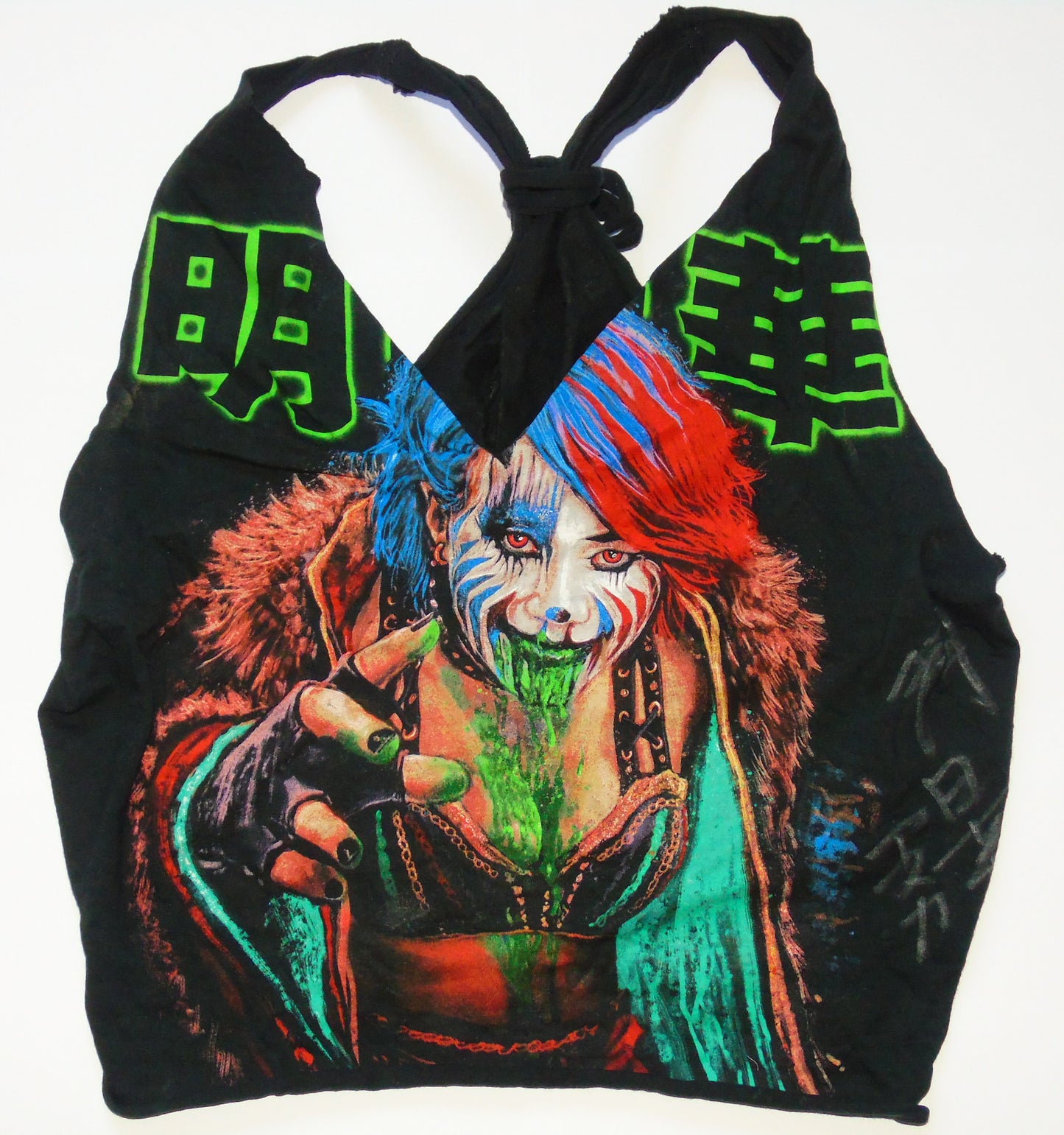 Asuka Ring Worn & Signed WWE Wrestling T-Shirt