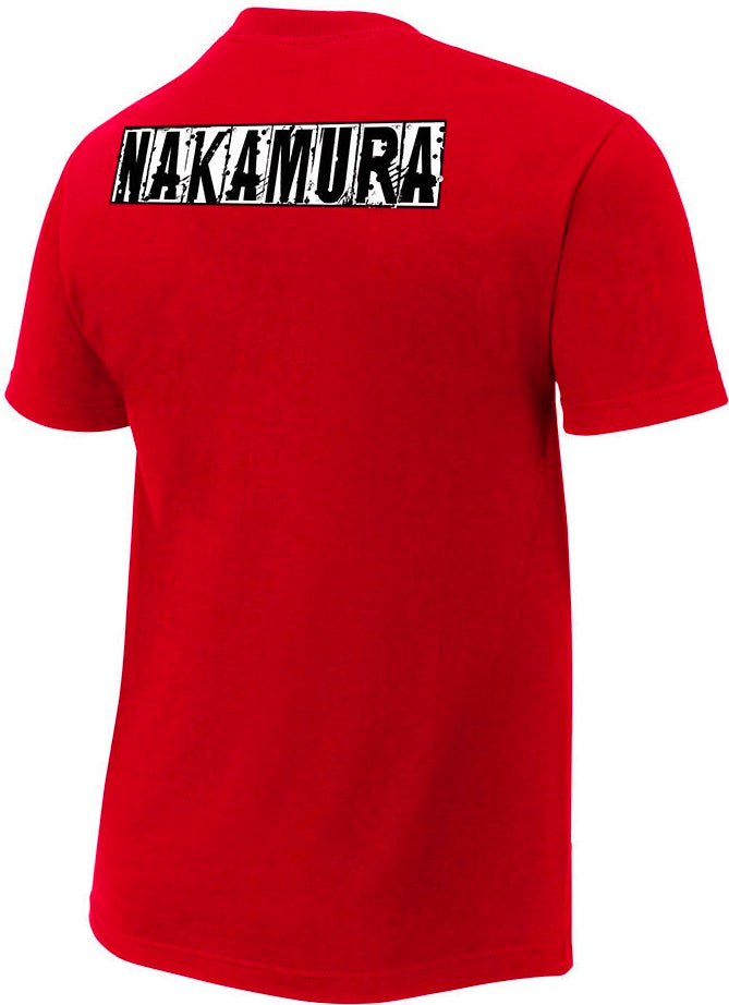 Shinsuke Nakamura WWE Strong Style Has Arrived Large Adults Size T-Shirt