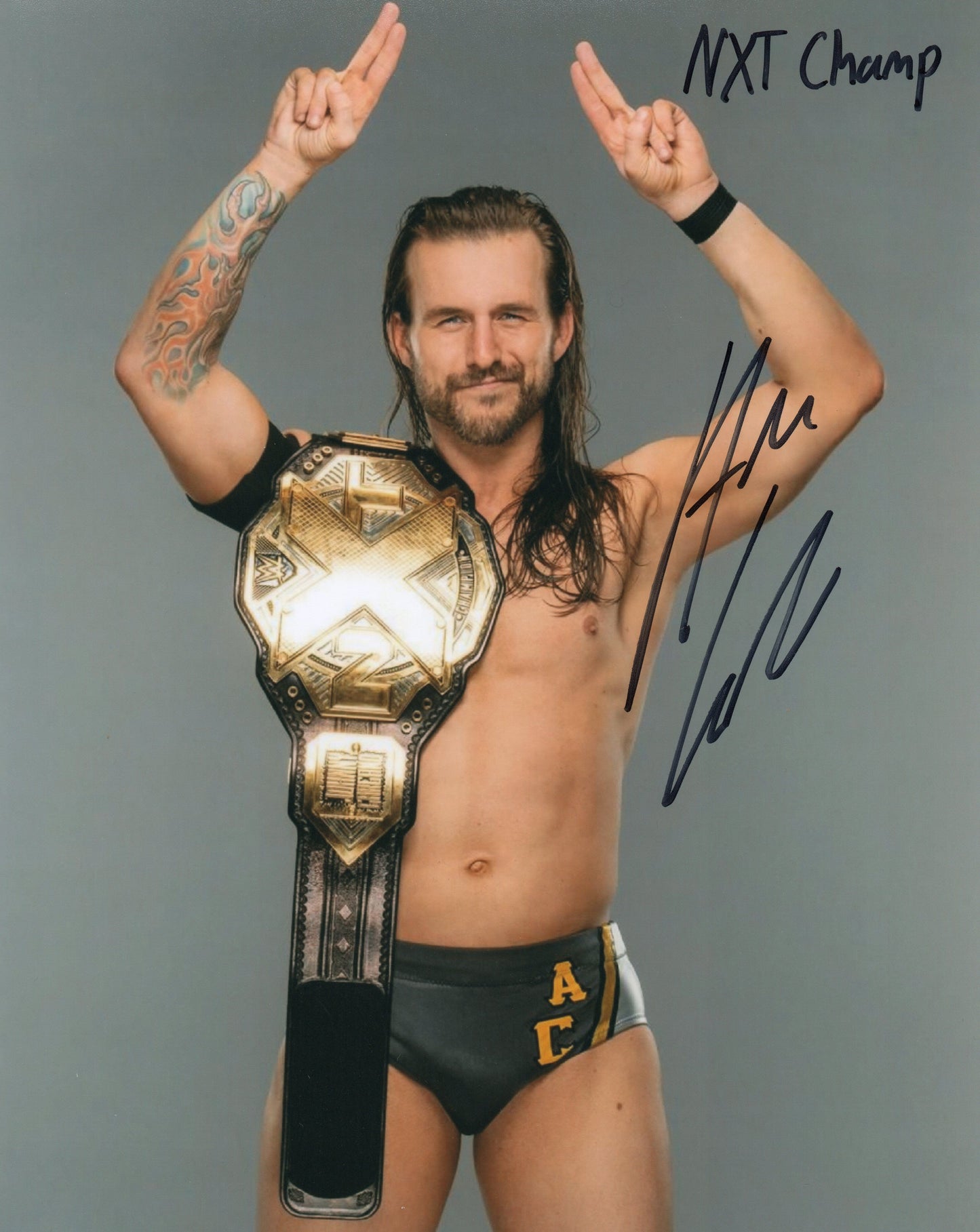 Adam Cole WWE NXT Signed Photo