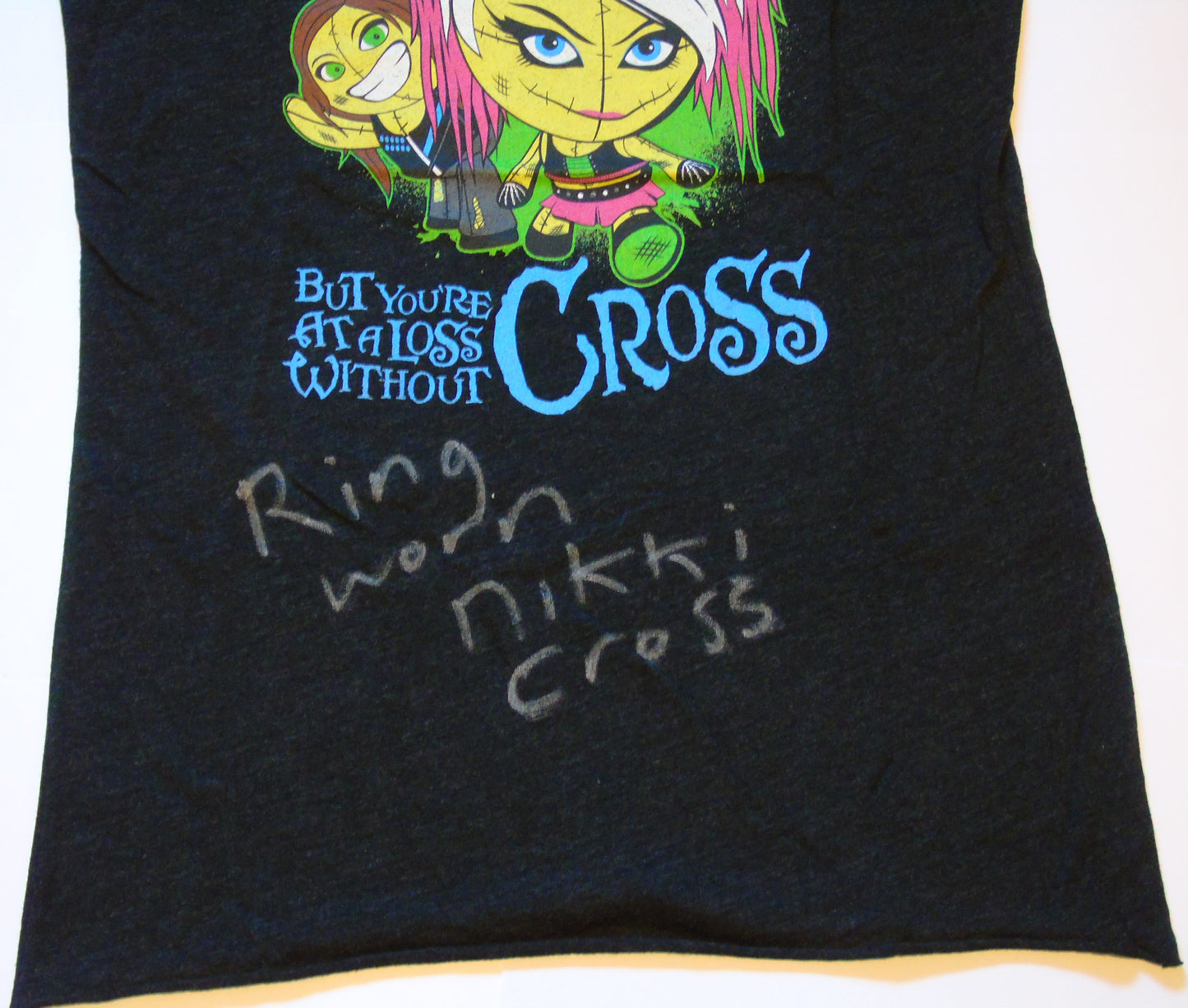 Nikki Cross Ring Worn & Signed WWE Wrestling T-Shirt