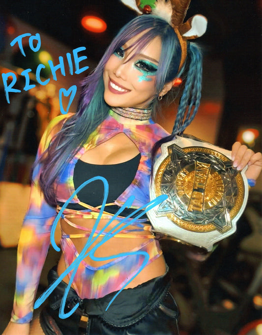 Kairi Sane Signed WWE Photo