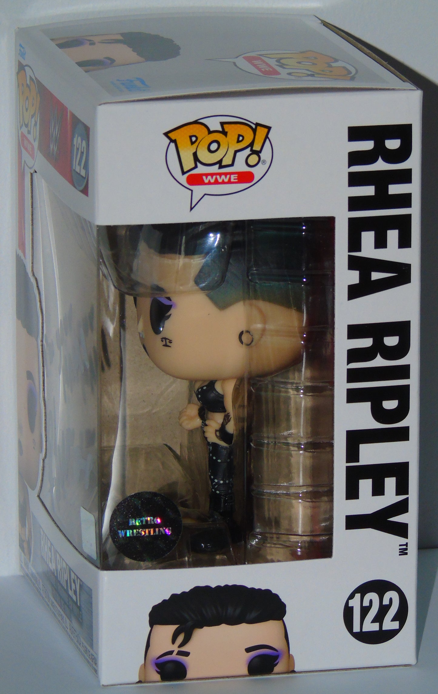 Rhea Ripley Signed Funko WWE Wrestling Pop! Vinyl Figure