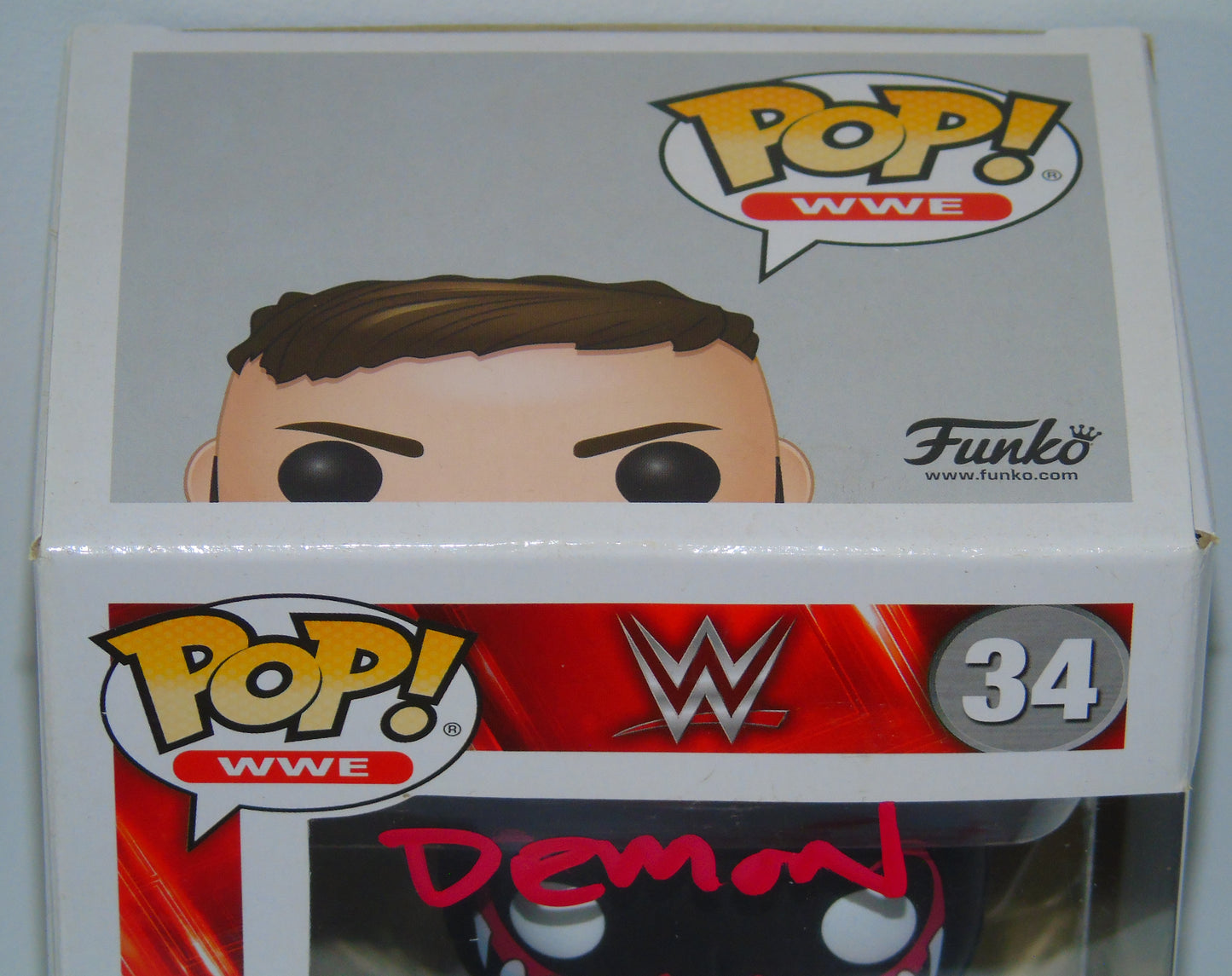 Finn Balor Signed Funko WWE Wrestling Pop! Vinyl Figure Chase Version