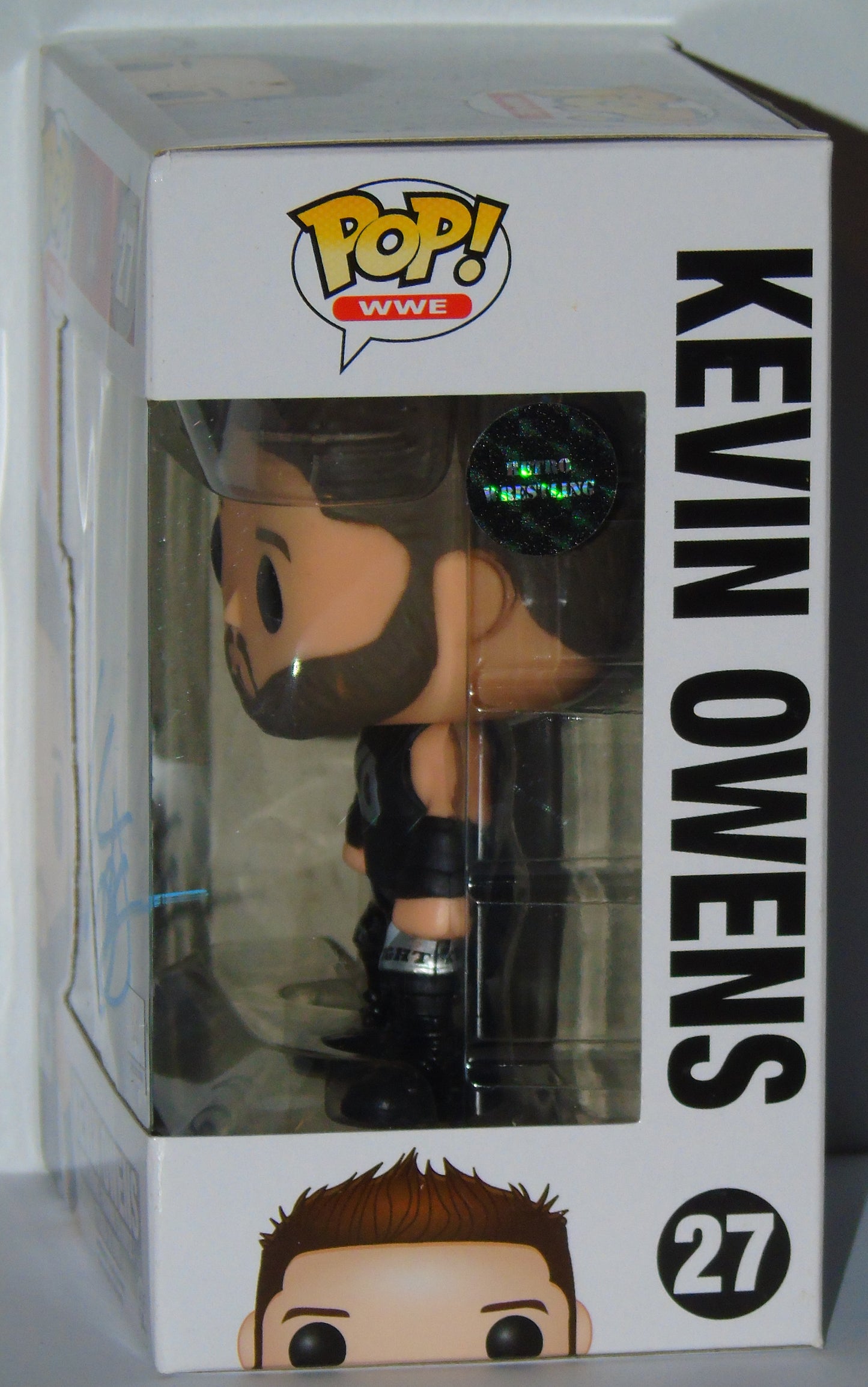 Kevin Owens Signed Funko WWE Wrestling Pop! Vinyl Figure
