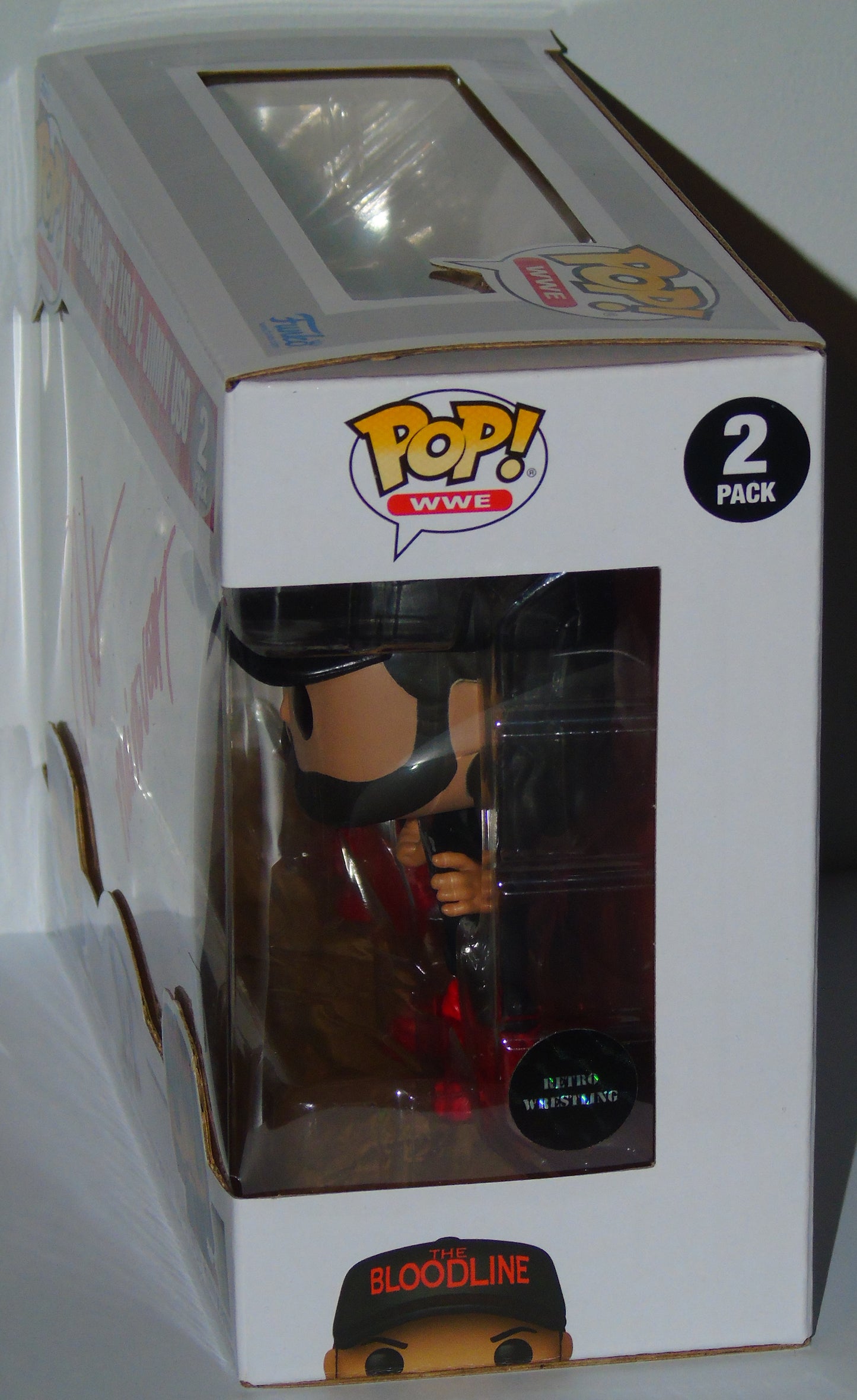 Jey Uso Signed Funko WWE Wrestling Pop! Vinyl Figure Set