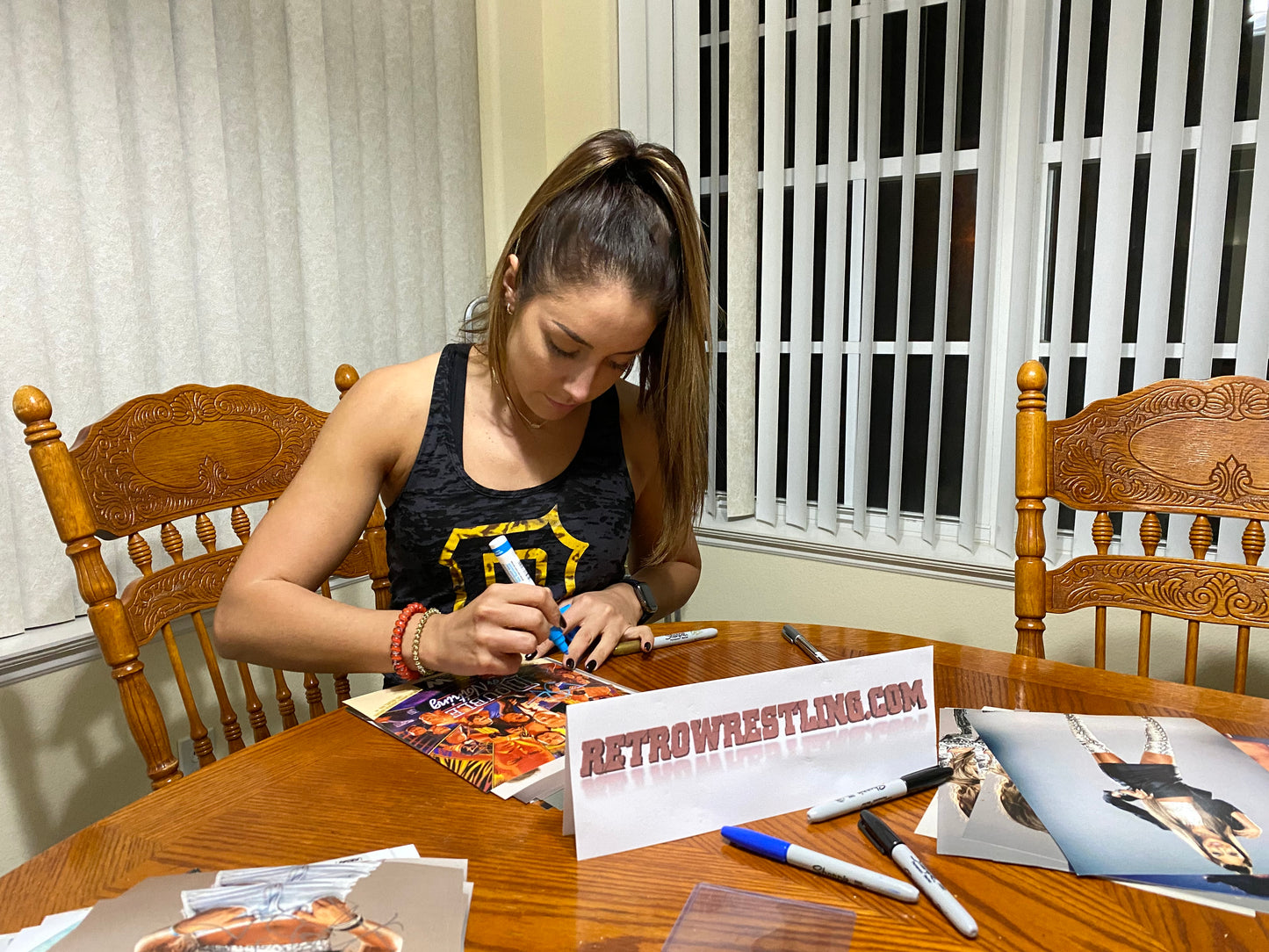 Dr. Britt Baker AEW Signed Photo