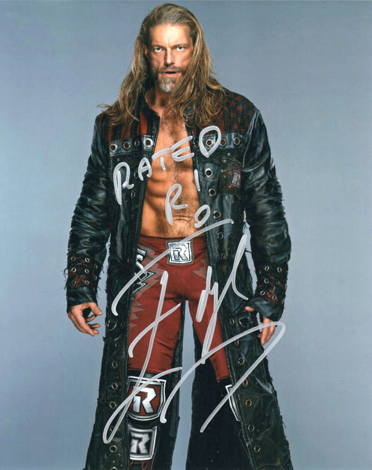 Edge WWE Signed Photo
