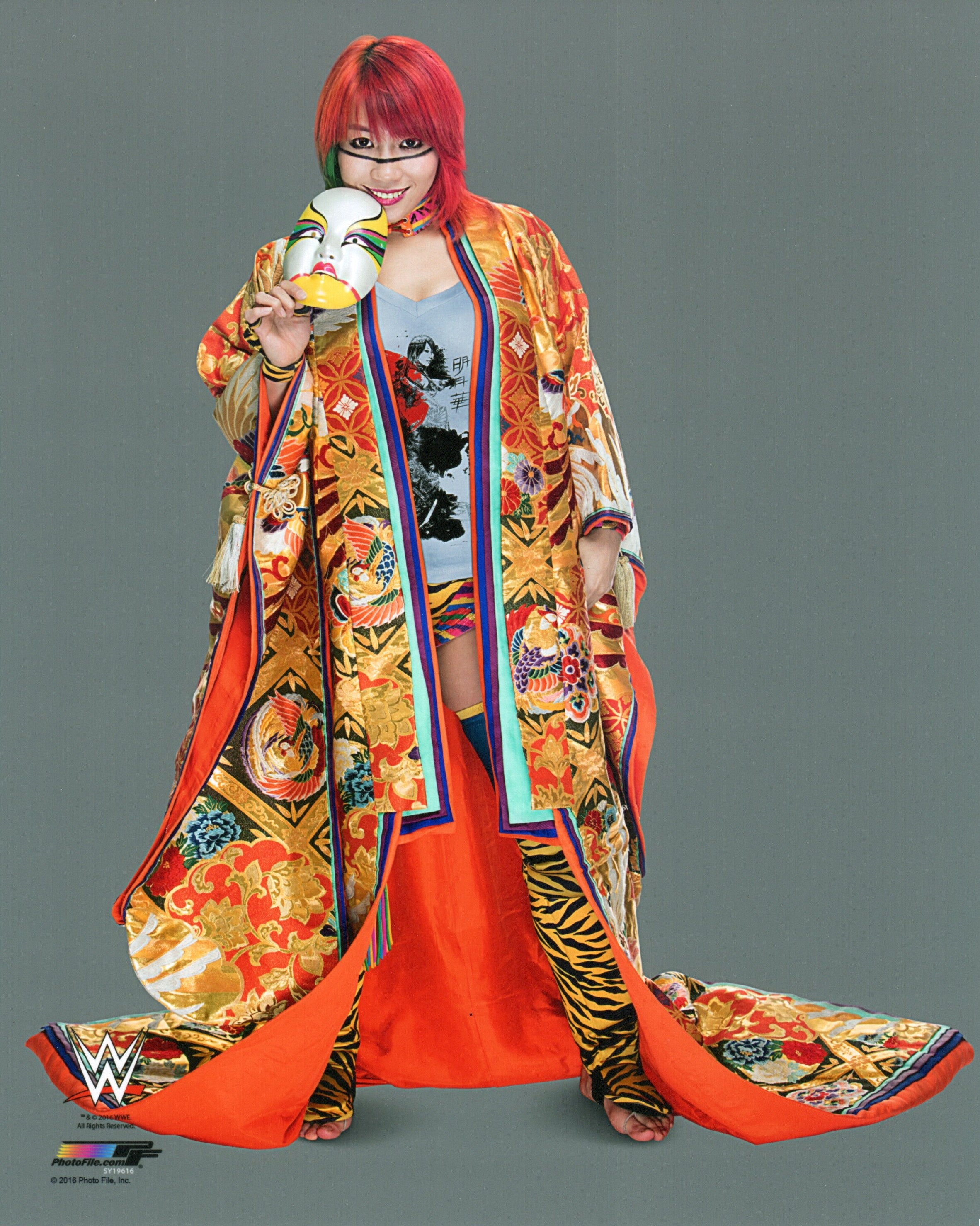 Asuka Wwe Photofile 8x10 Photo