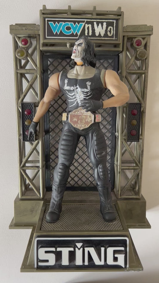 Sting WCW nWo Marvel Rumble 'N Roar Wrestlers Wrestling Figure