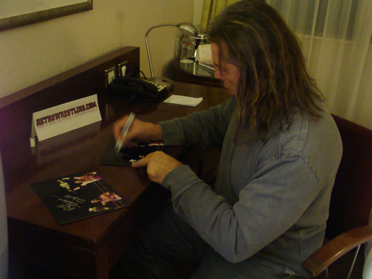 Bret "Hitman" Hart Signed WWF/WWE Wrestling Photo