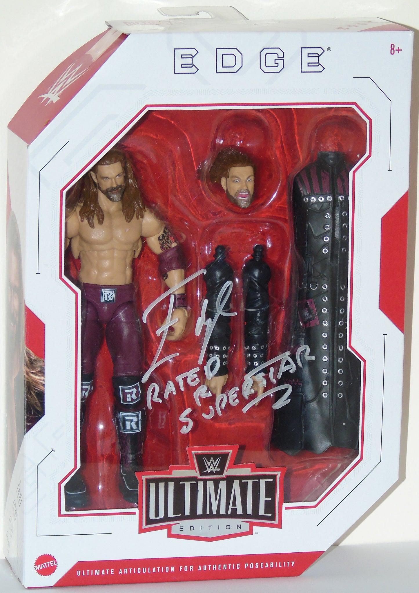 Edge WWE Mattel Ultimate Edition Signed Figure