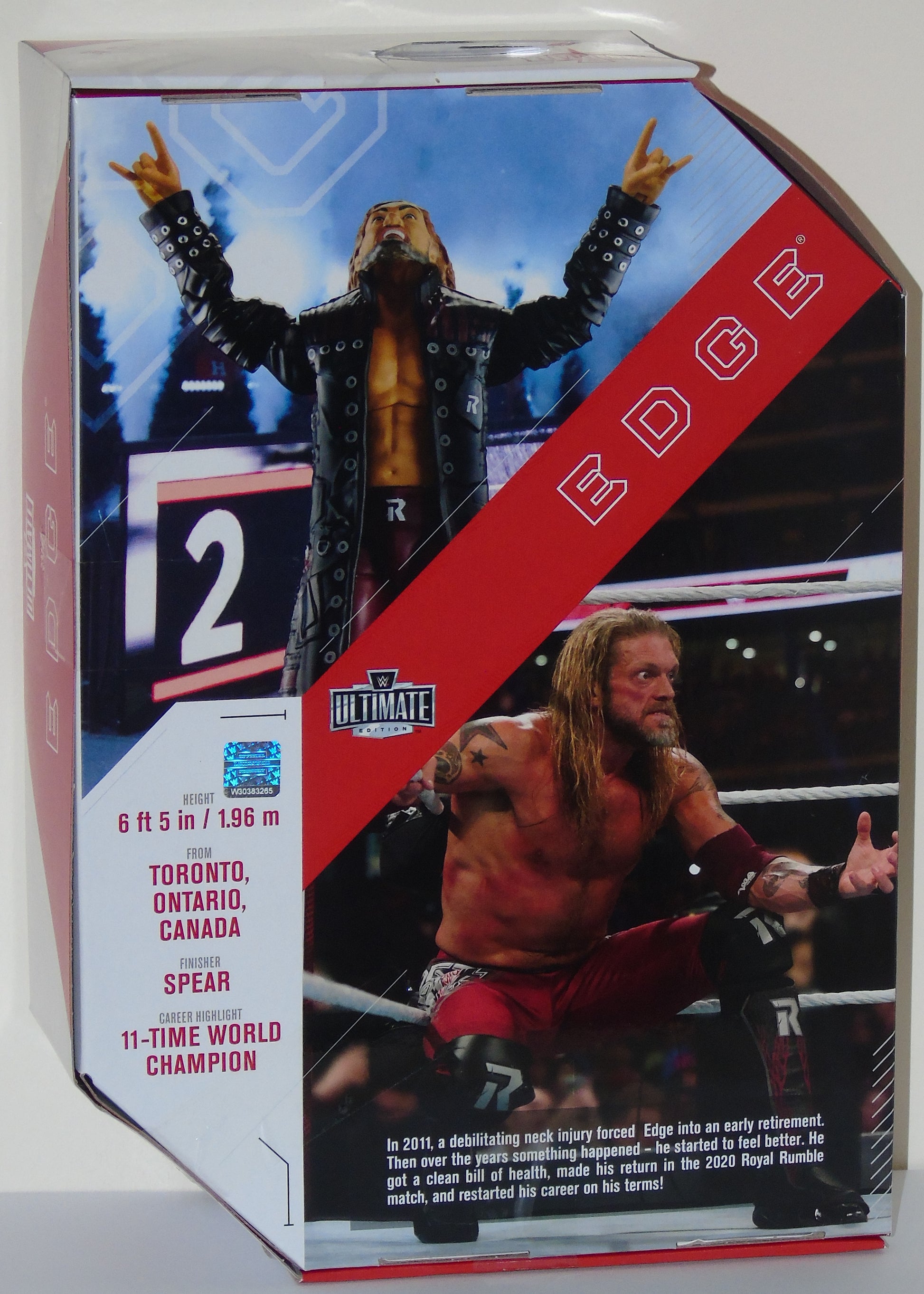 Edge WWE Mattel Ultimate Edition Signed Figure – RetroWrestling.com