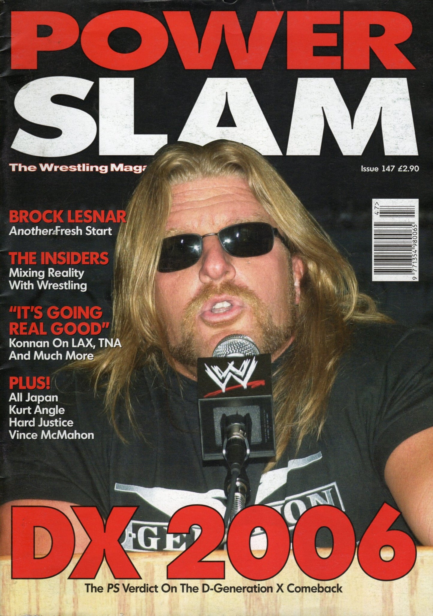 Power Slam Magazine October 2006 Issue 147