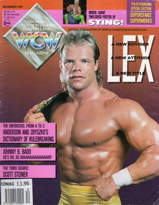 WCW Magazine December 1991