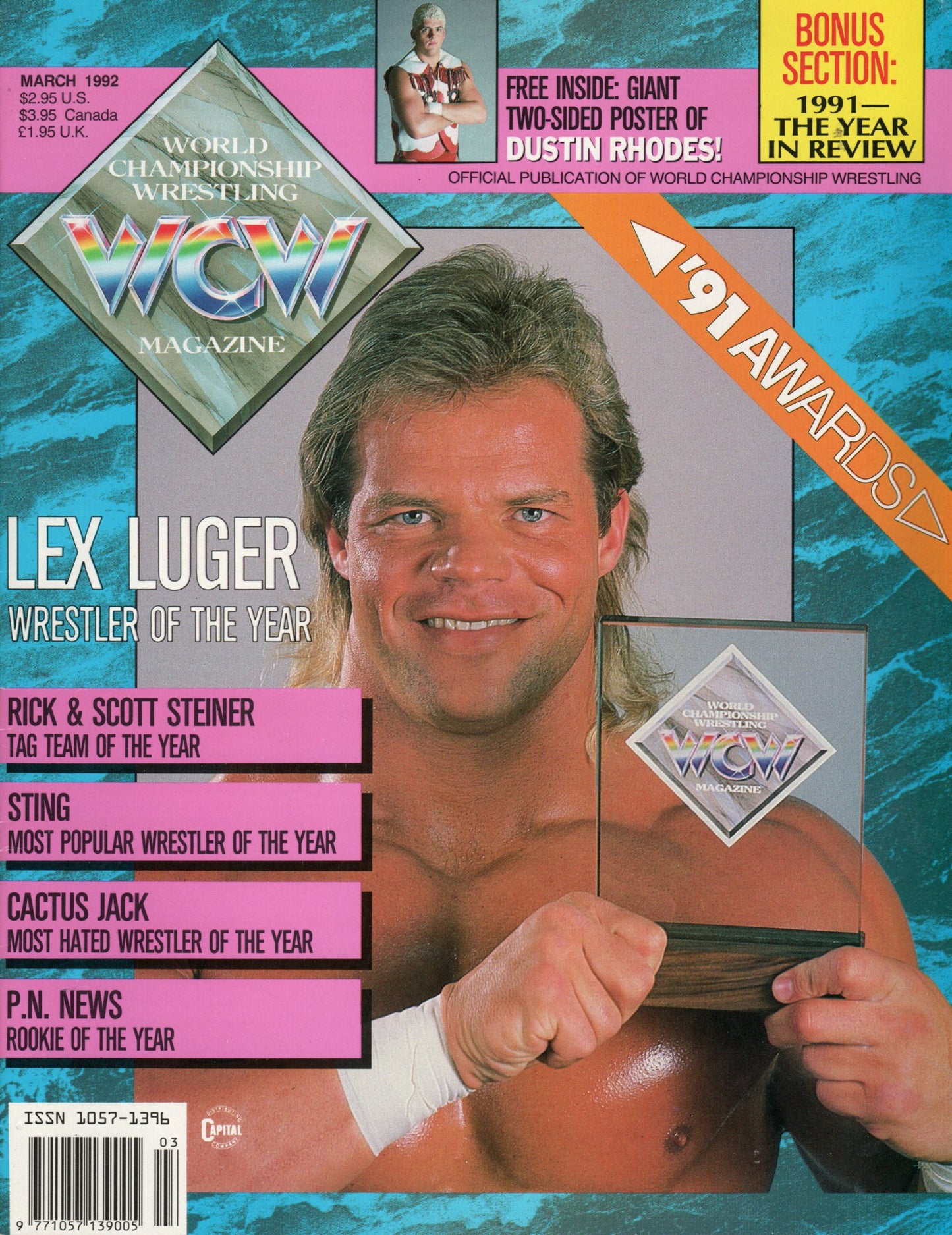 WCW Magazine March 1992