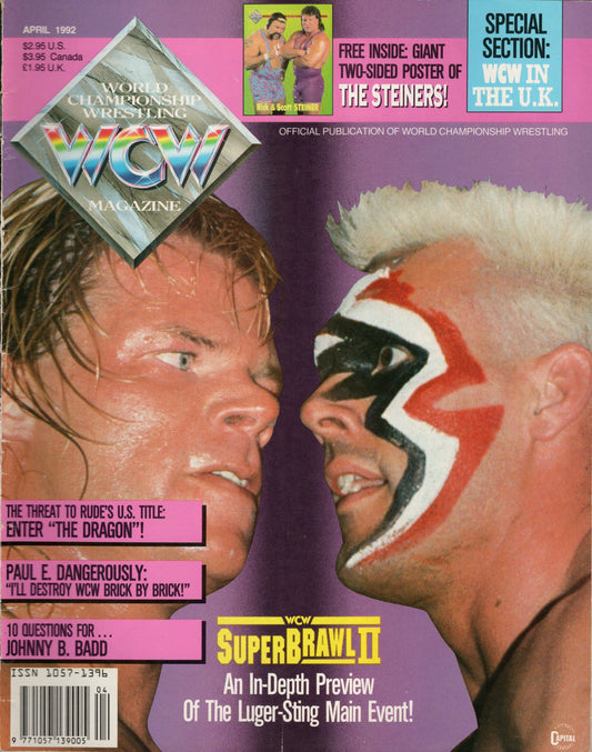 WCW Magazine April 1992