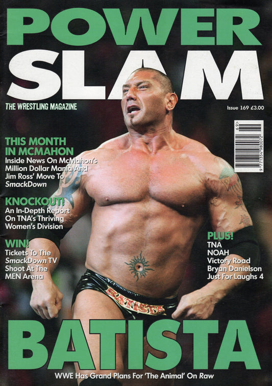 Power Slam Magazine August 2008 Issue 169