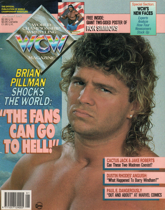 WCW Magazine January 1993
