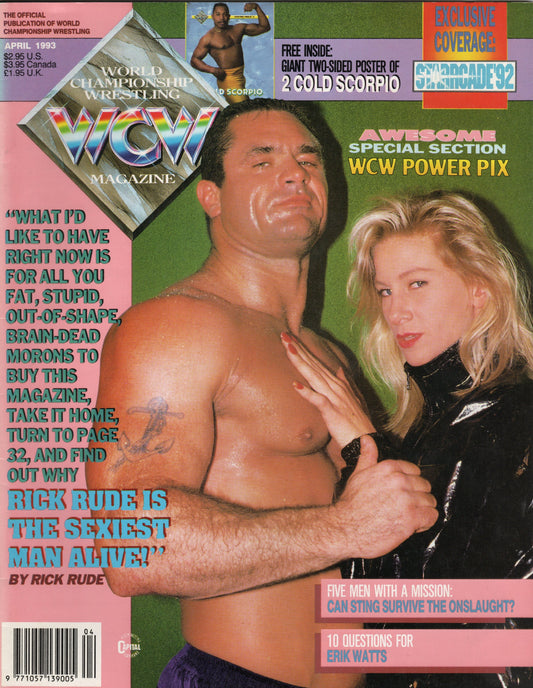 WCW Magazine April 1993
