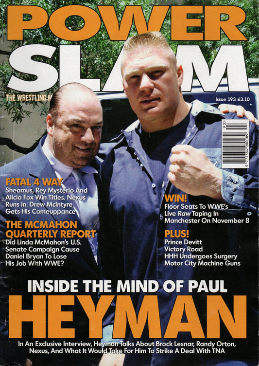 Power Slam Magazine August 2010 Issue 193
