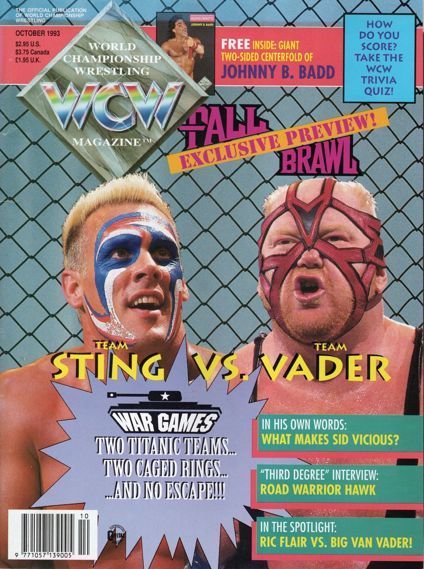 WCW Magazine October 1993