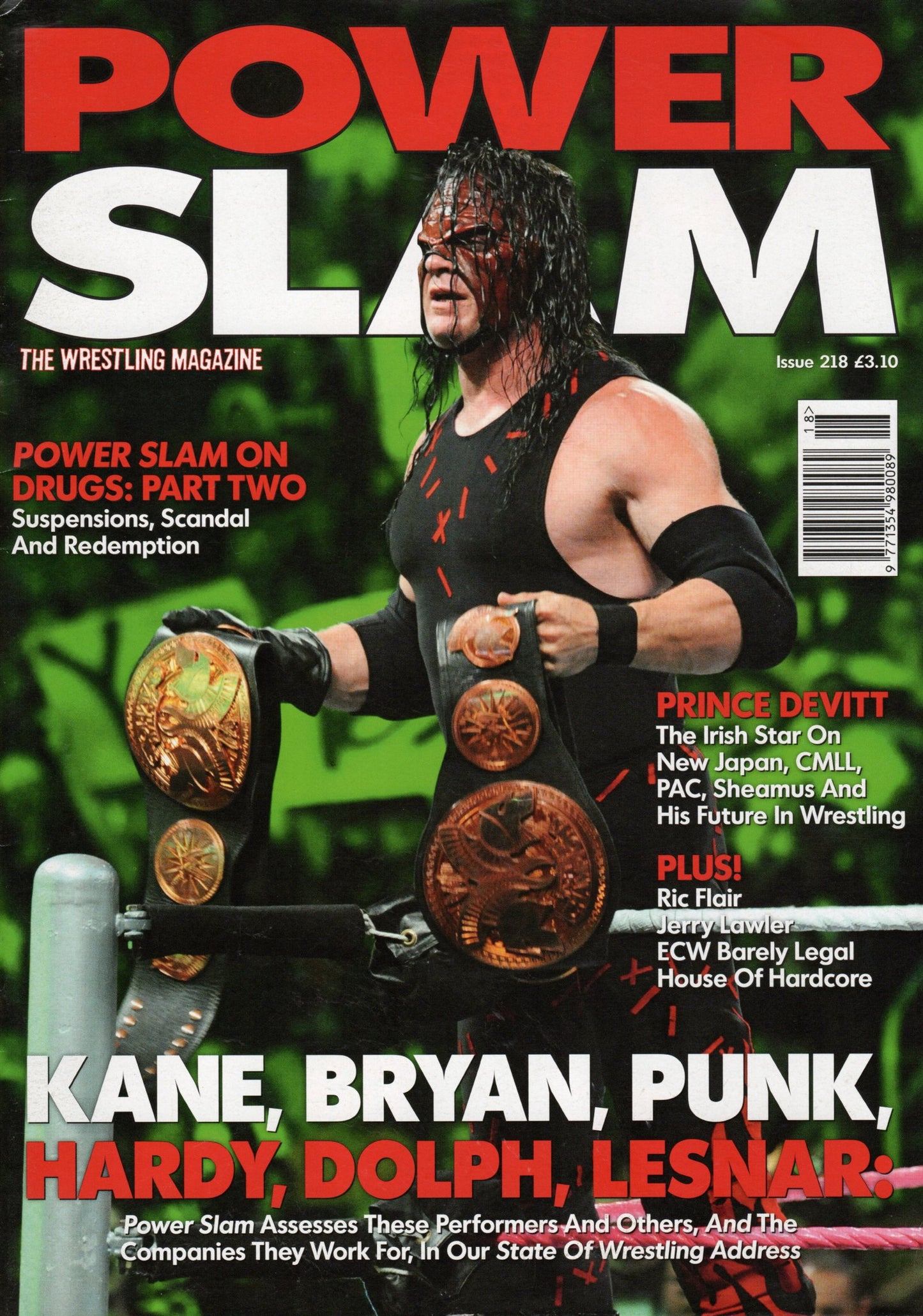 Power Slam Magazine November 2012 Issue 218