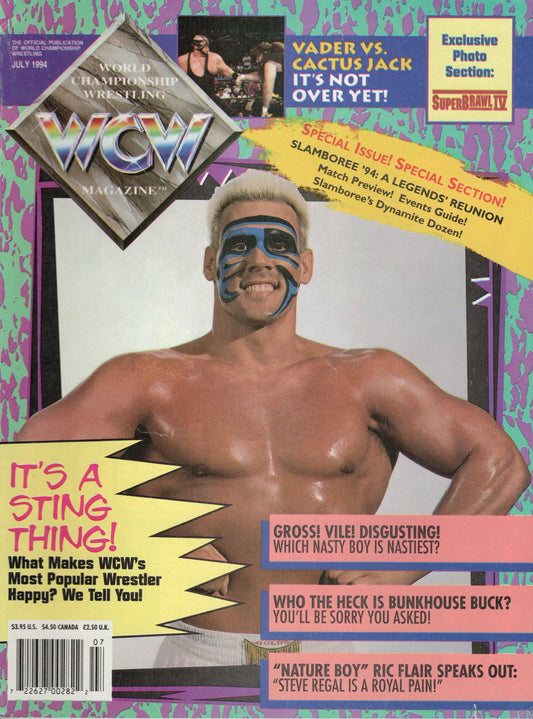WCW Magazine July 1994