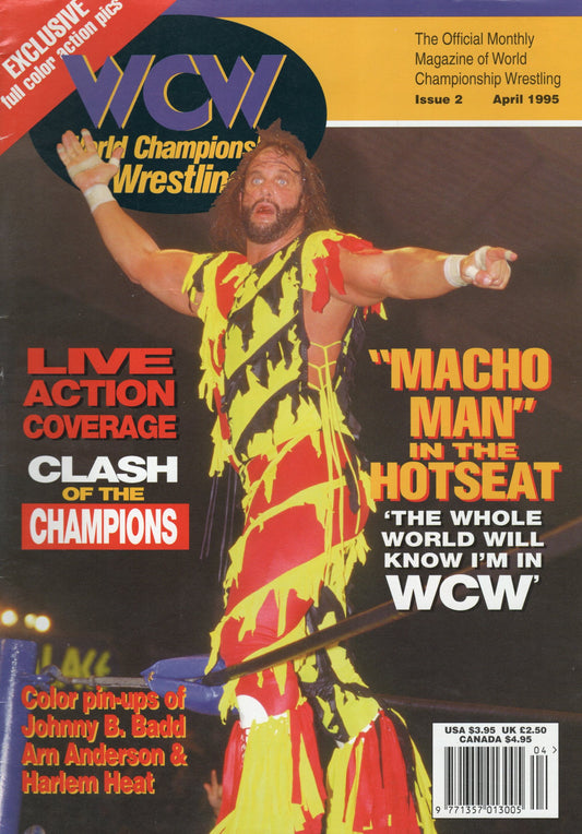 WCW Magazine April 1995 Issue 2