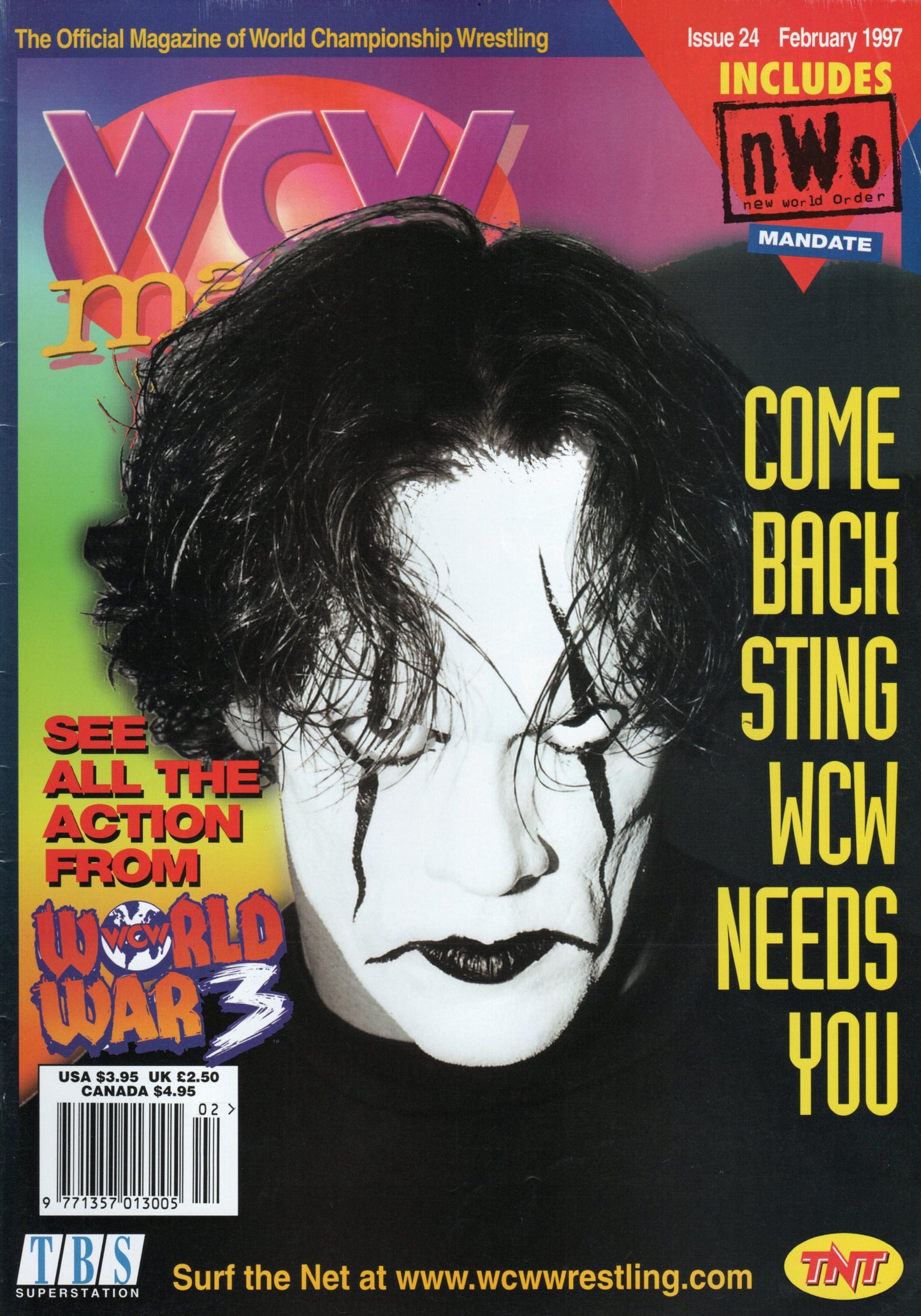 WCW Magazine February 1997 Issue 23