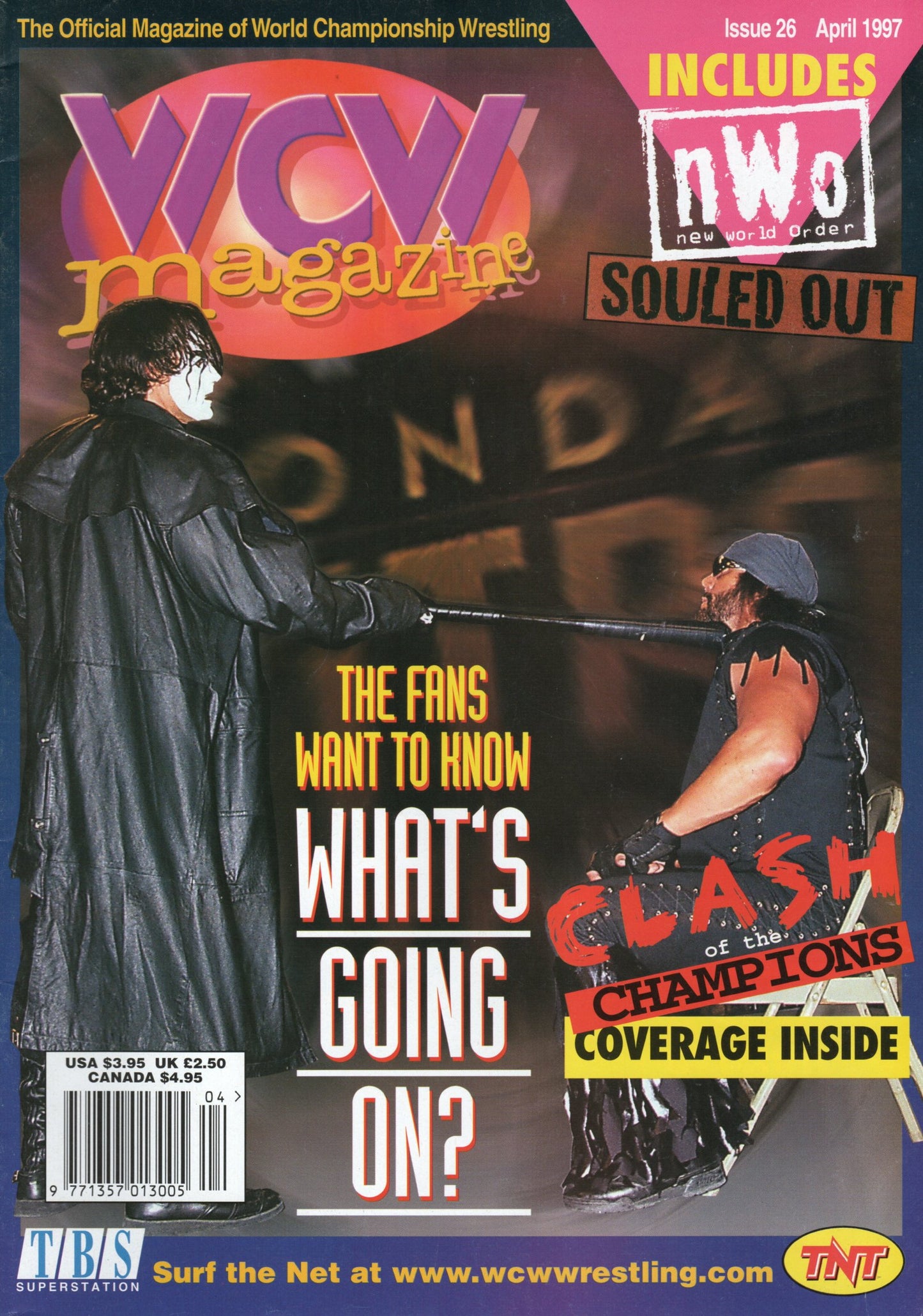 WCW Magazine April 1997 Issue 26