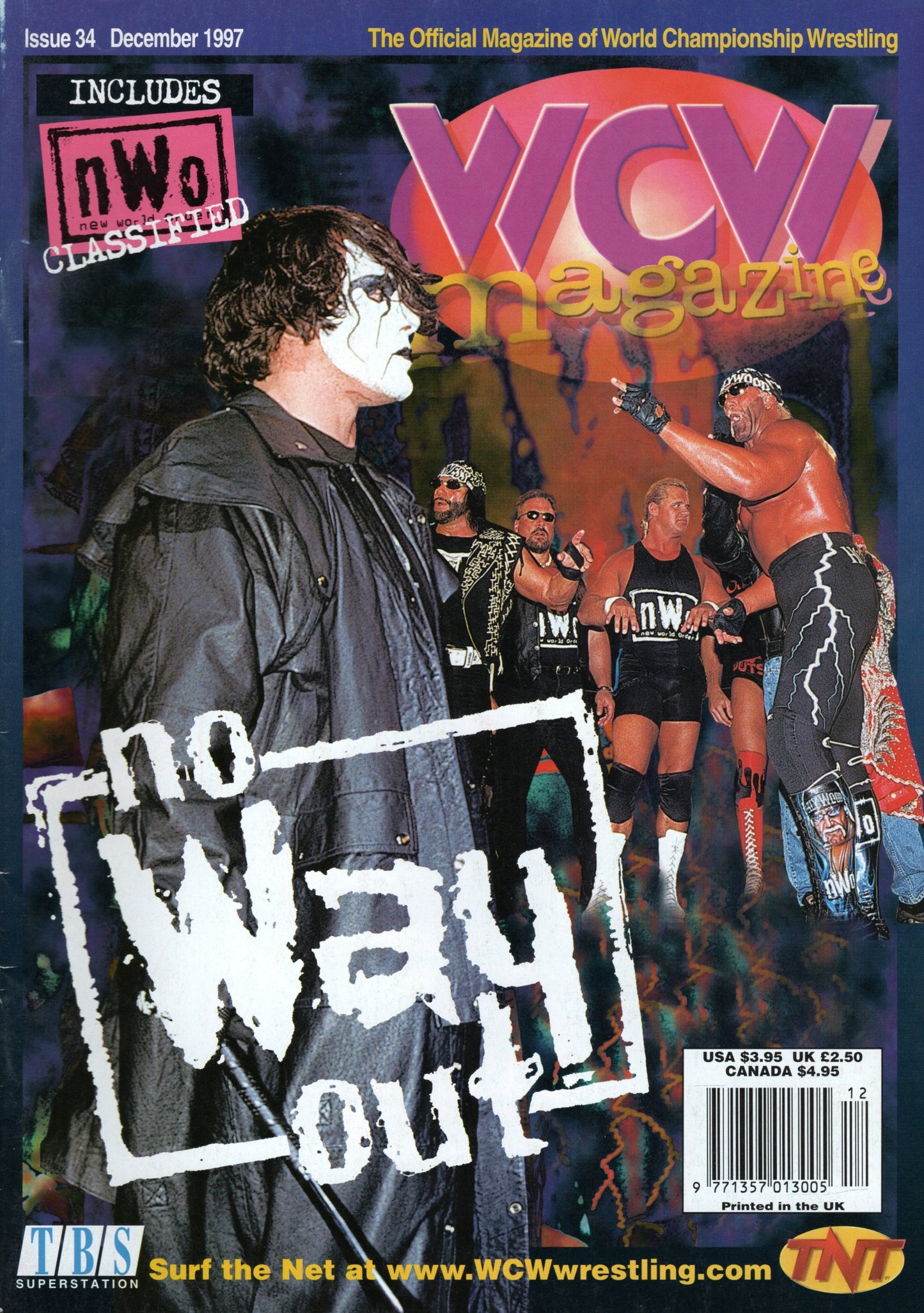 WCW Magazine December 1997 Issue 34