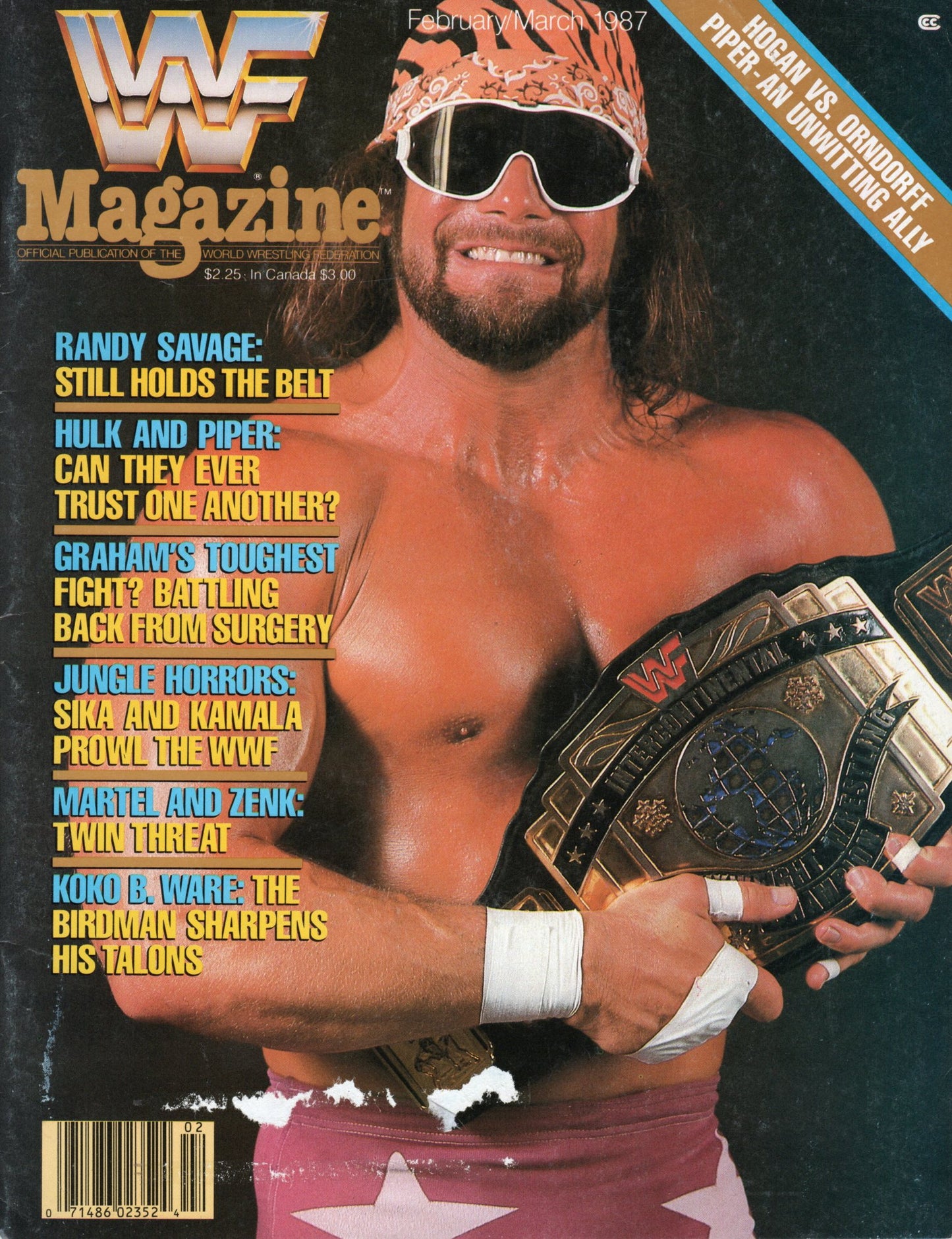 WWF Magazine February/March 1987