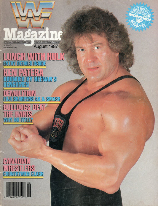 WWF Magazine August 1987